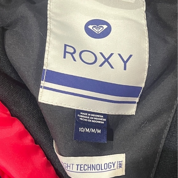 Roxy Snowboarding Ski Skiing Hooded Girls Youth Boys Coat Winter Jacket - Picture 10 of 10